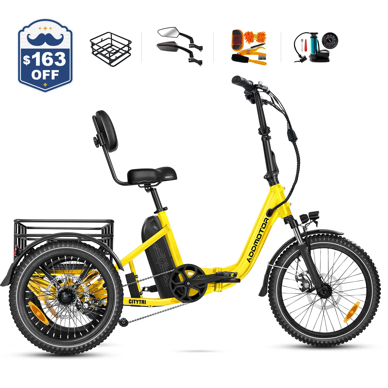 Citytri E-310 Plus Folding eTrike